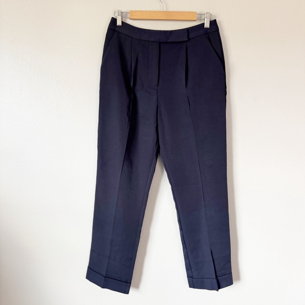 Tuckernuck Navy Blue Duncan Pleated Trouser